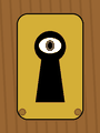 Peek through the keyhole