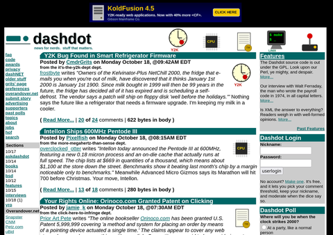 Dashdot home page