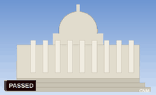 The Capitol, where lawmakers finished their work early