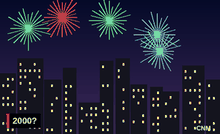 Mossbank's 1999 Fourth of July fireworks; organizers hope to top them on New Year's Eve