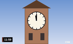 Engineers at Tri-County Electric watch the clock roll over during Monday's drill