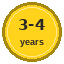 3-4 years