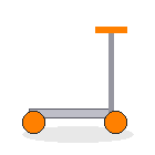 Kick Scooter, Folding Aluminum