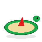 Turtle Sandbox with Lid