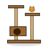Kitty Skyscraper 6-ft Cat Tree