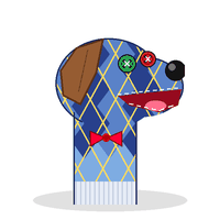 Argyle the Sock Dog Plush Puppet