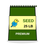Wild Bird Seed Mix, 25 lb