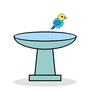 Backyard Bird Bath