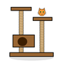 Kitty Skyscraper 6-ft Cat Tree