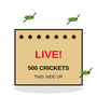 Live Crickets, 500 Count
